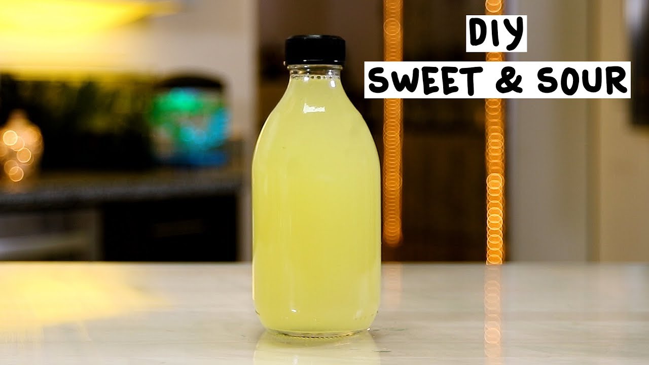 Diy Sweet And Sour - Tipsy Bartender