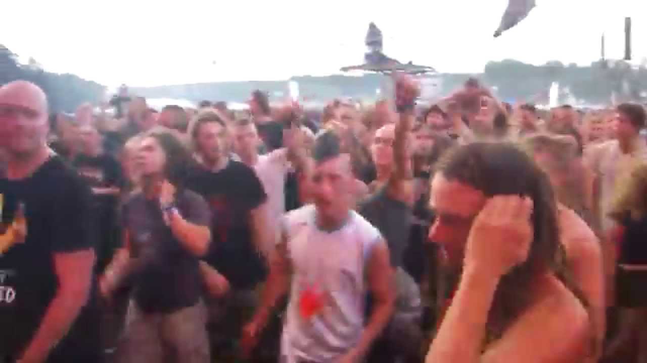 industrial piercing Woodstock 2014 Hatebreed - Live For This
