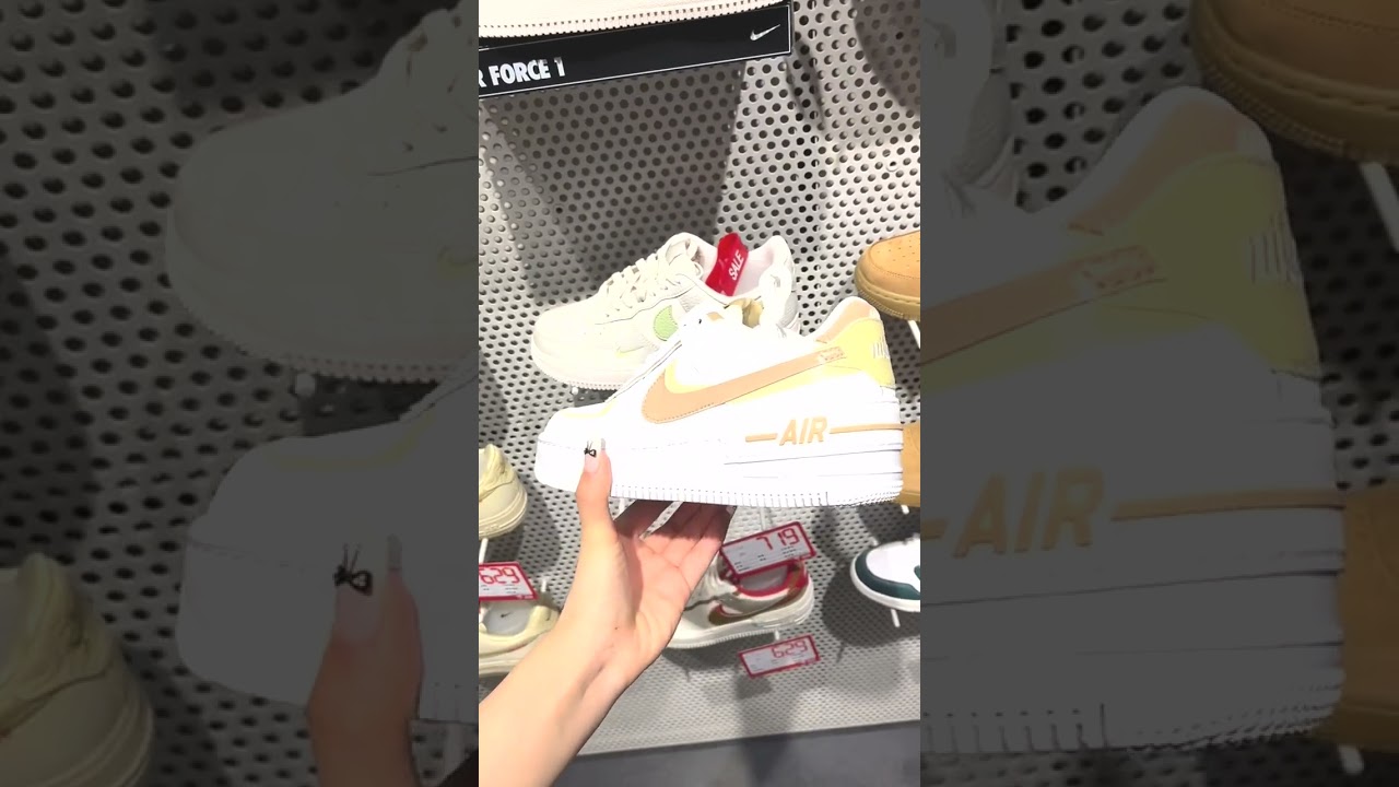 Nike Lightweight Air Force, comfortable foot feel, 4cm height increasing 