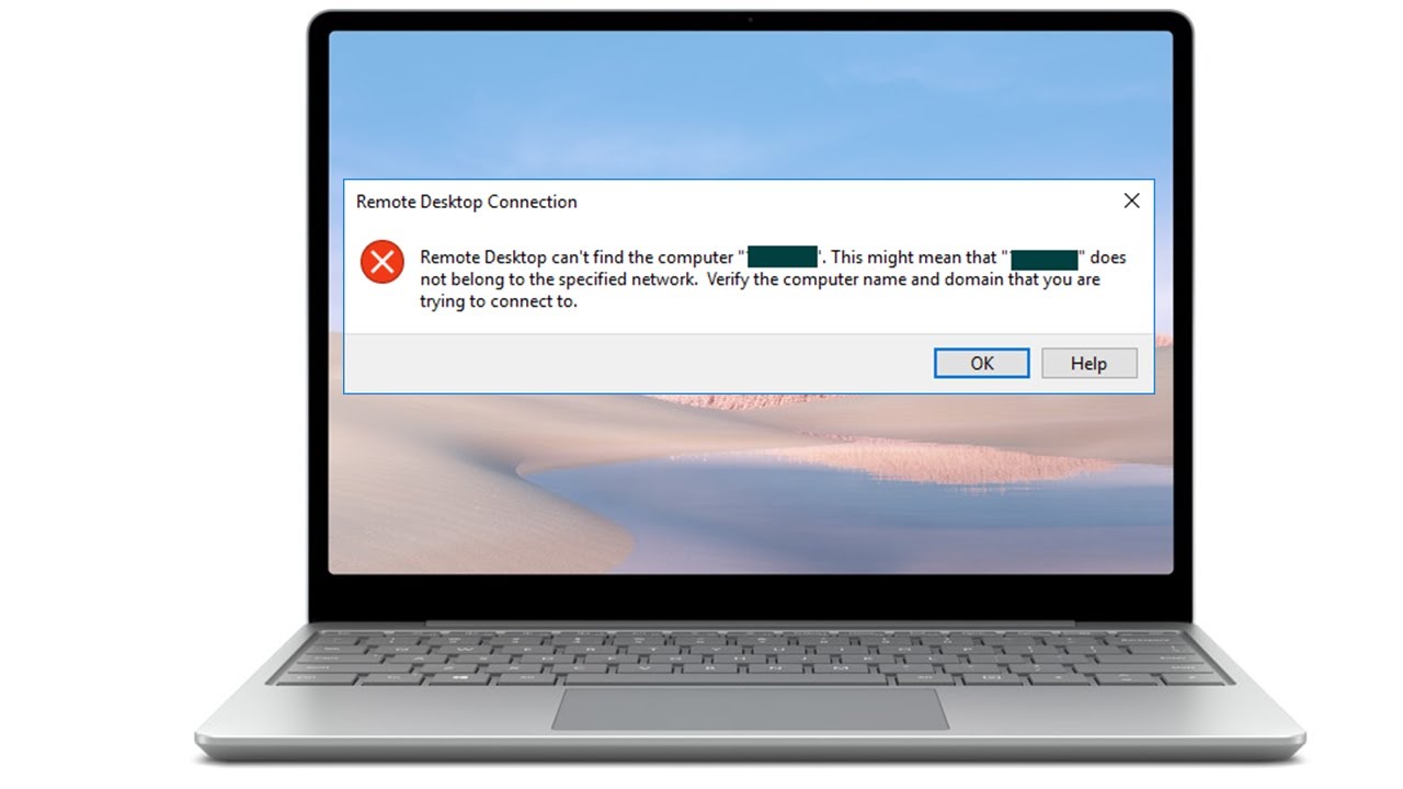 Fix Remote Desktop Can’t Find The Computer On Windows - YouTube
