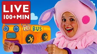 live baby songs wheels on the bus baby songs by mother goose club compilation nursery rhyme