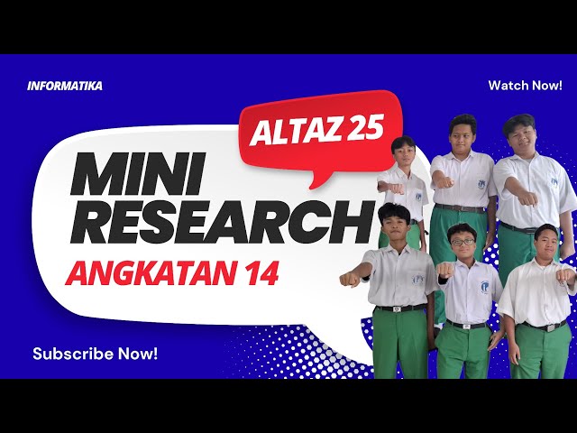 Laporan Hasil Mini Research "Arsya, Firas, Erlangga, Danis, Rayya, Lionell