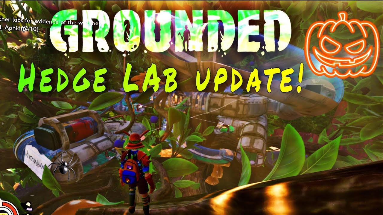 HEDGE LAB UPDATE! Grounded How to complete hedge quest (Funny Moments