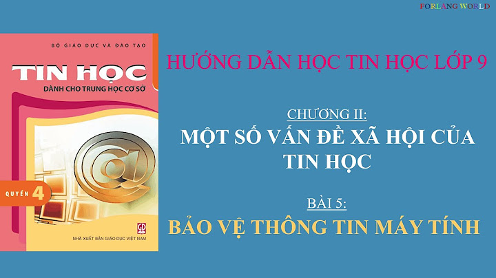 Vì sao phải bảo vệ thông tin trong máy tính