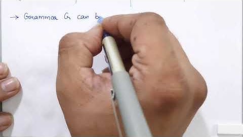 Grammar Types and Definitions | Theory of Computation