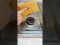 HOW TO CLEAN a Stainless Steel Stove Without Any Stains!🧴🤯😱 #shorts