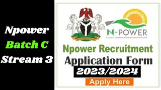 Mastering the N Power Programme Application Process: A Step-by-Step Guide 2023/2024 screenshot 1