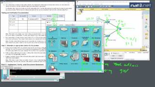 Cisco Packet Tracer CCNA Lab 6.4.3.4 ItN walk-through - Troubleshoot Default Gateway Issues