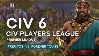 Civ6 Multiplayer | CPL Premier FINALS | Freritos de la Vega vs Forever Young | Game 1