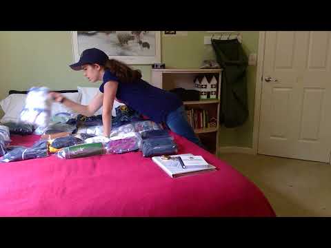 Video: How To Pack A Suitcase At Sea