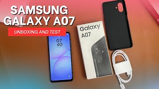 Samsung Galaxy A07 Unboxing, Speed/Gaming and Camera Test