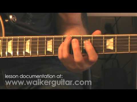 A Minor Scale (Aeolian) guitar lesson