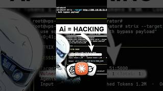 "HACKER AI" FOR CYBER SECURITY 🔥 #linuxndroid #hacker #ai #kalilinux