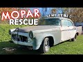 We rescue an abandoned 1956 chrysler windsor newport  4 door hardtop flavor