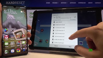 How to Connect Bluetooth Device to SAMSUNG Galaxy Tab E - Bluetooth Connection