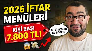 Kişi Başı 7800 Tlye İftar Olur Mu? Doğan Ve Ömer 2026 İftar Menü Fiyatlarını Yorumluyor.