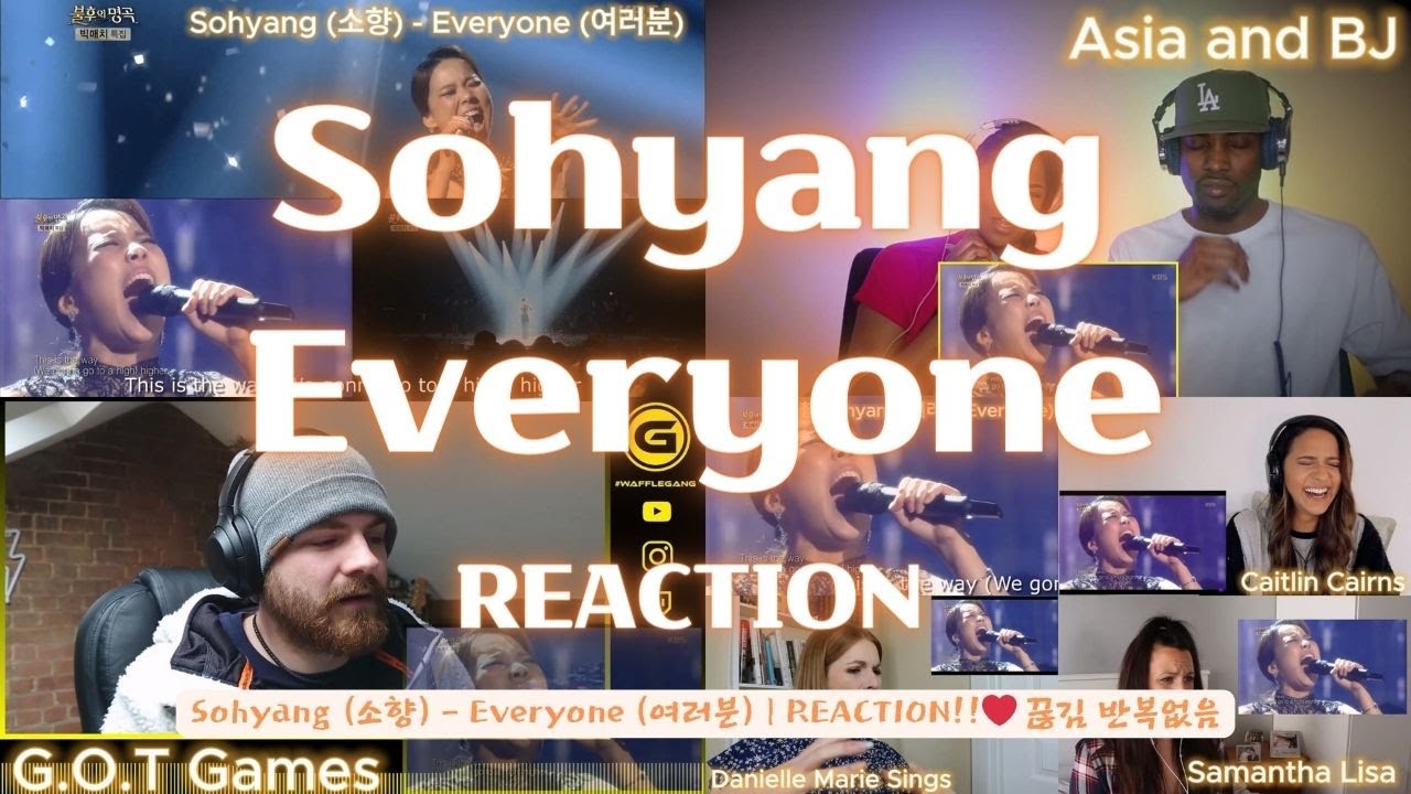 Sohyang (소향) - Everyone (여러분) | REACTION!!❤️ 끊김 반복없음