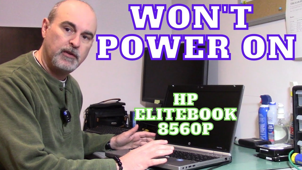 How To Fix An Hp Laptop That Will Not Turn On Youtube