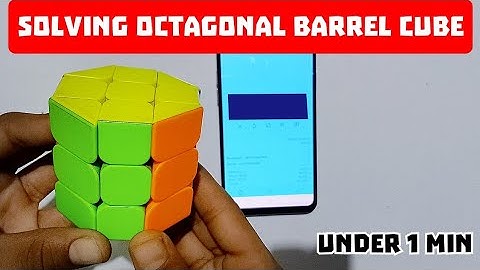 Solving Octagonal Barrel Cube Under 1 min | YS Cubing |