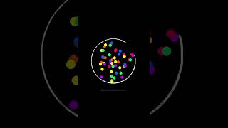 Bouncing Ball Animation #adhd #space #asmr #bouncingball #python #filter #bouncingballanimation