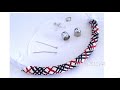 БЕЗ ГАЧКА Жгут з Бісеру на Станку / БЕЗ КРЮЧКА Жгут из Бисера / NOT CROCHET  Beaded ROPE on LOOM