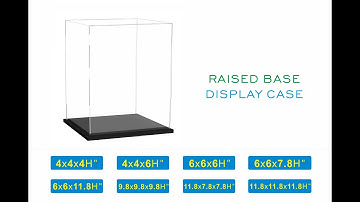 zzhobbies RAISED BASE ACRYLIC DISPLAY CASE Installation Guide