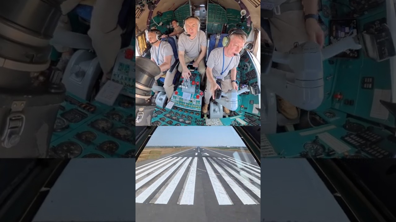 Not Your Typical Landing… IL-76 Edition 😳