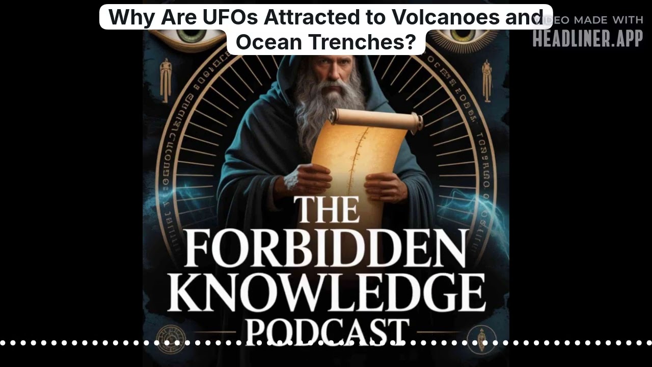 Why Are UFOs Attracted to Volcanoes and Ocean Trenches? | The Forbidden Knowledge Podcast
