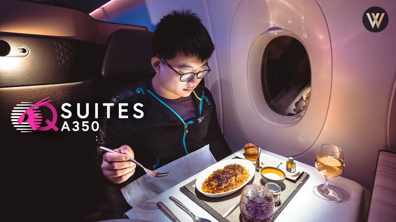 Qatar A350 Qsuites — Монреаль — Доха