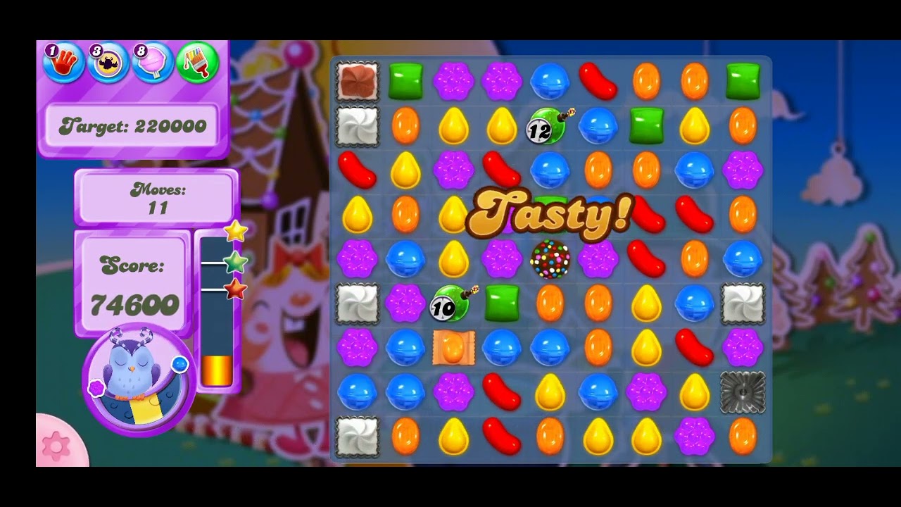 Candy Crush Saga Dreamworld Level 144 - YouTube