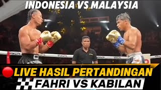 🔴LIVE HASIL FAHRI VS KABILAN BYON 6 INDONESIA VS MALAYSIA 2 