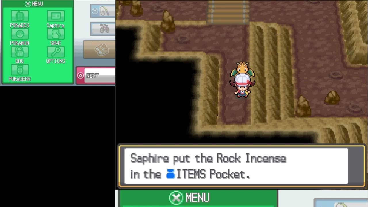 How to get Rock Incense in Pokemon SoulSilver YouTube