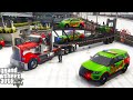 GTA 5 Mods Delivering Christmas Police Cars