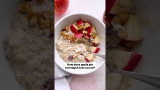 How do you like them apples?! 🍎 How about in some Overnight Oats?