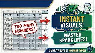 How to Create Sparklines in Excel: Visualize Trends Inside a Cell!