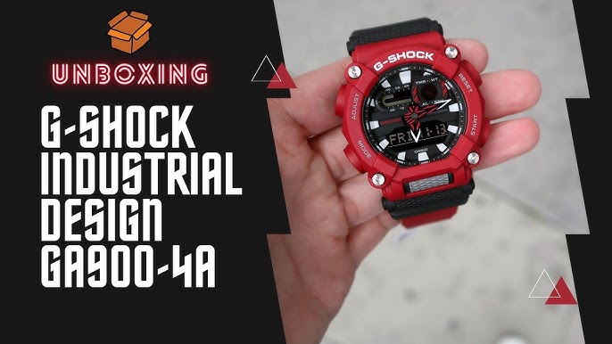 Reloj Casio G-Shock GA-900-4AER rojo hombre - G-Shock