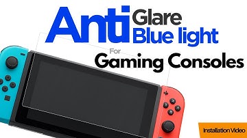 Gaming Eye Strain? Save Your Eyes While Gaming ! Install Anti-Glare + Blue Light Filter by Pxin