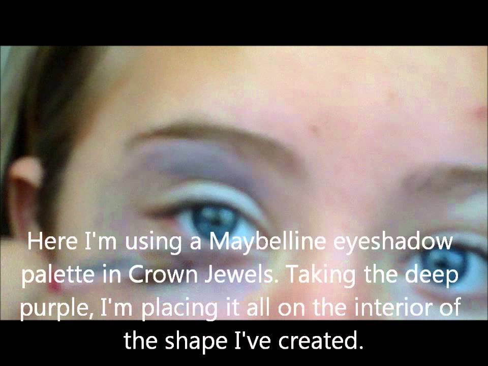 Halloween Black Eye Tutorial YouTube