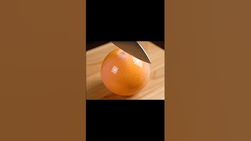 Cutting Glass Grapefruit ASMR #ai #aiart #asmr #cuttingasmr #glasscutting #satisfying #asmrsounds