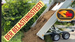 Anhänger Mit Akkuschrauber Kippen Teil 2, Der Belastungstest