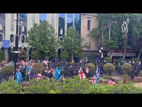 რუსთაველის გამზირი ამ წუთებში