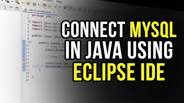 Hoe u een MySQL-database in Java kunt verbinden met behulp van Eclipse IDE | MySQL JDBC-verbindin...