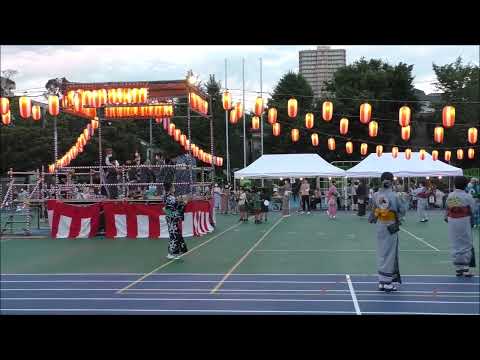 東京音頭　2022年西巣鴨小学校盆踊り１