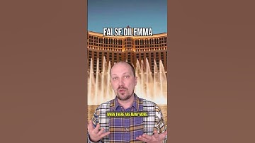 Logical fallacies, part 22. False dilemma.