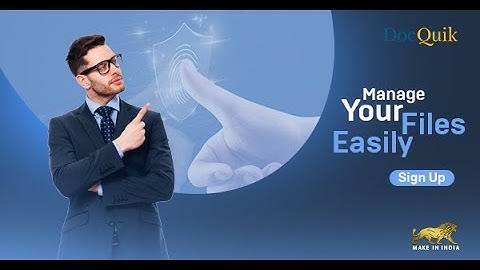 Docquik - Manage Your Files Easily(#CloudBasedDMS)