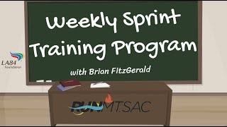 Weekly Sprint Training Program Profile