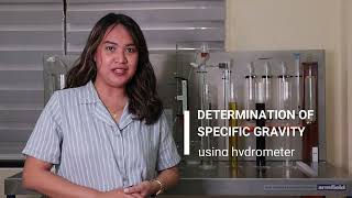 Specific Gravity determination of various fluid using Universal Hydrometer