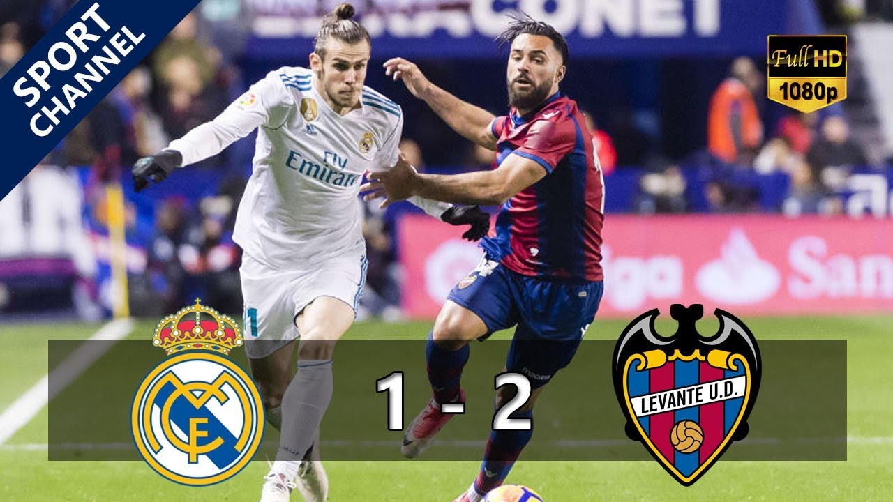 Full Highlights And Goals Real Madrid Vs Levante 1 2 Youtube
