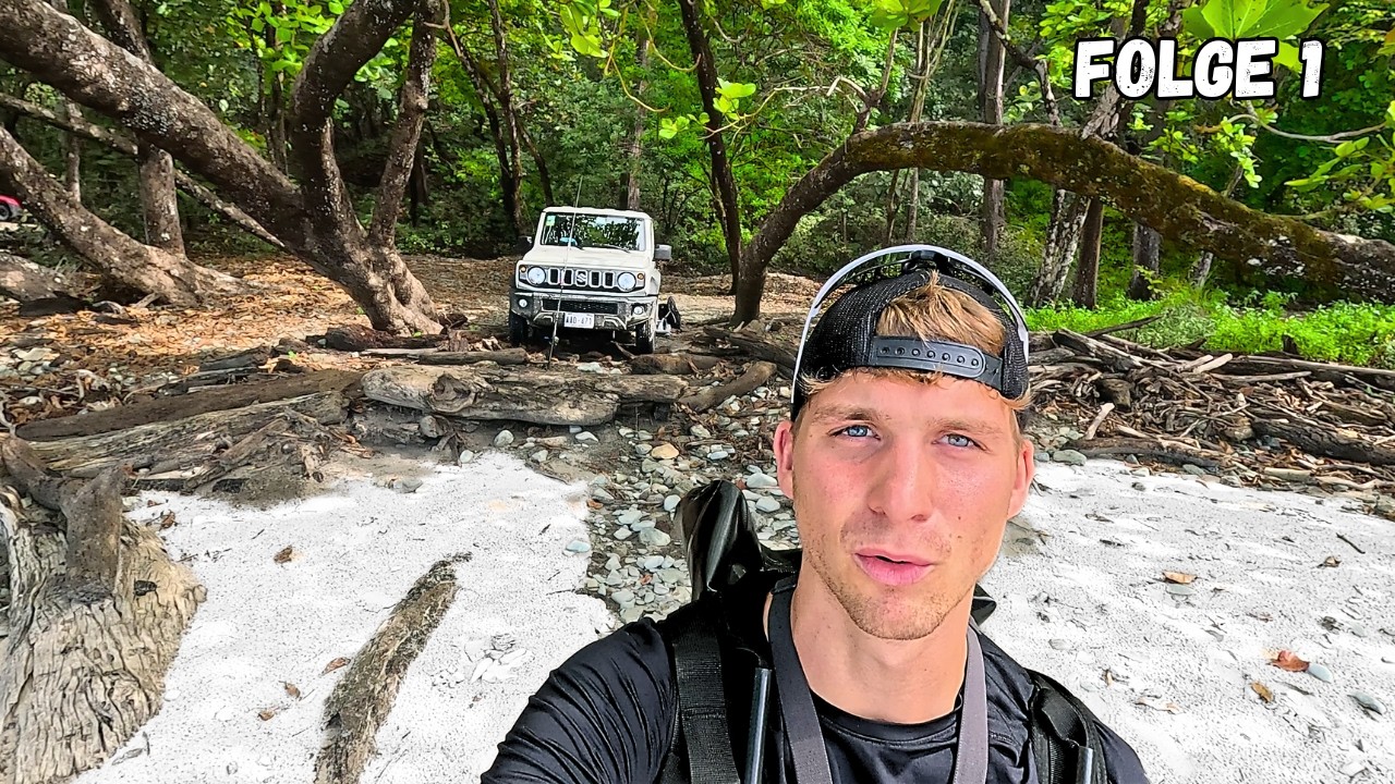 Costa Rica Abenteuer: 30 Tage Angeln & Essen, was ich fange – Folge 1 🫡🐟