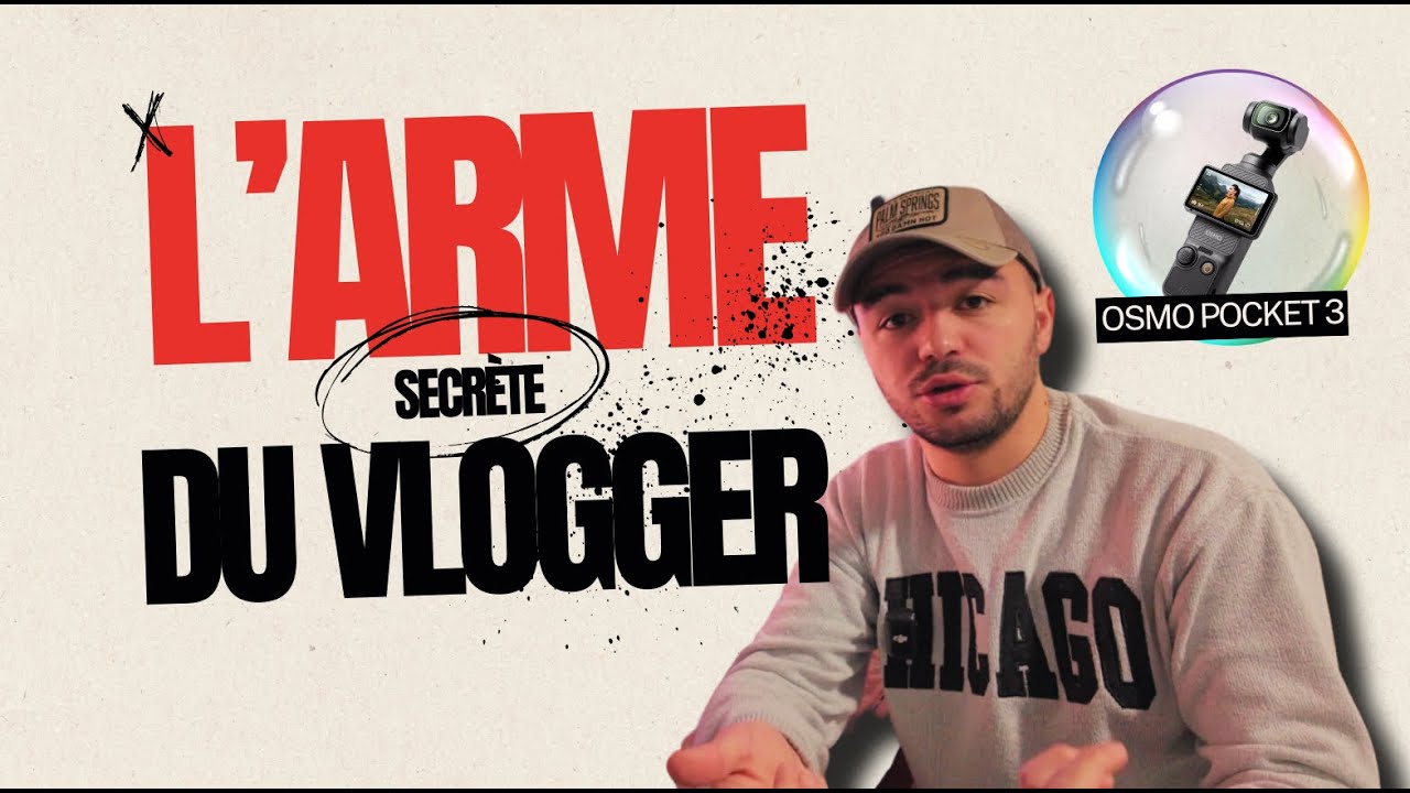 L'OSMO POCKET 3 - L'arme secrète du vlogger en 2025 ?